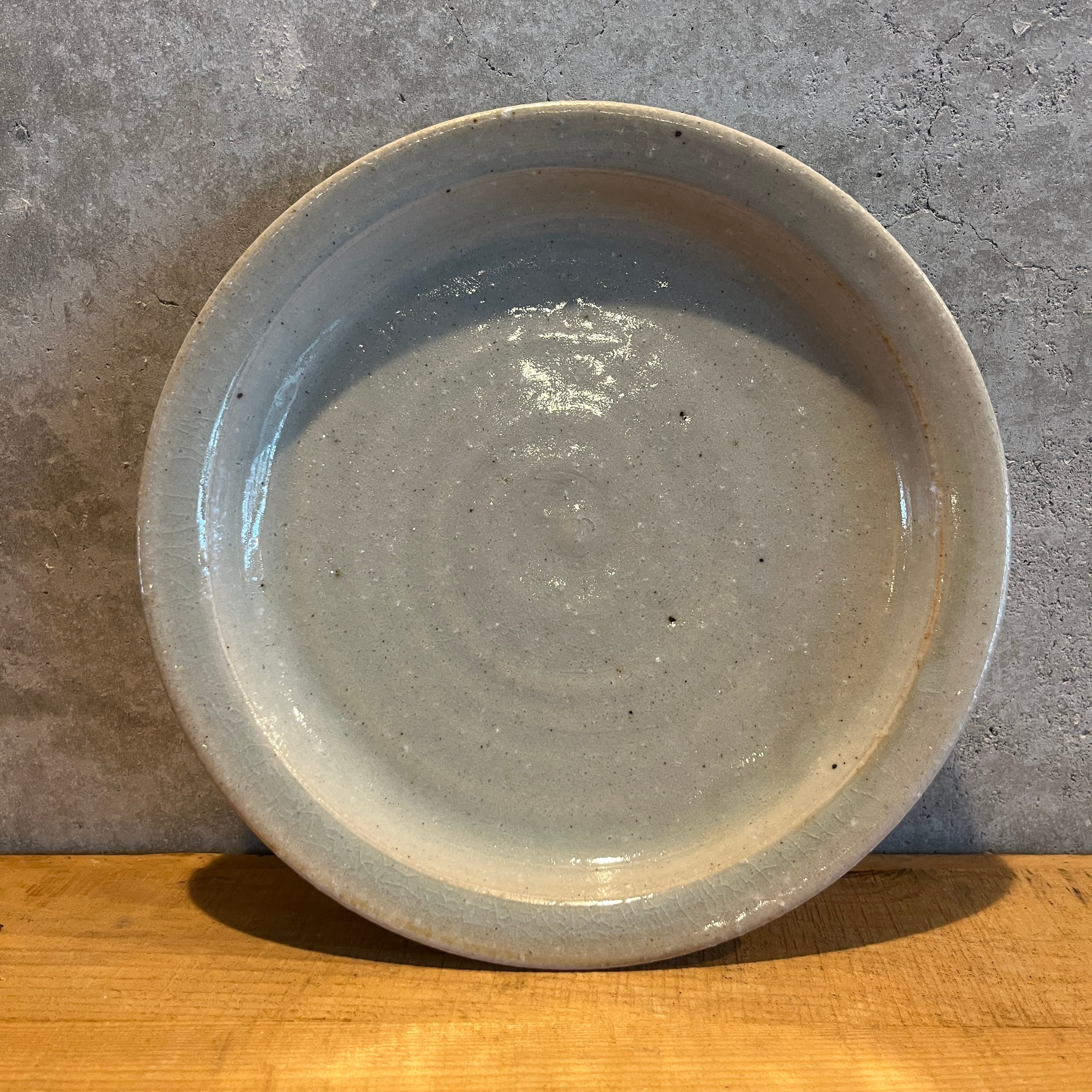 すゑもの亀屋 平沢崇義 6寸白平皿