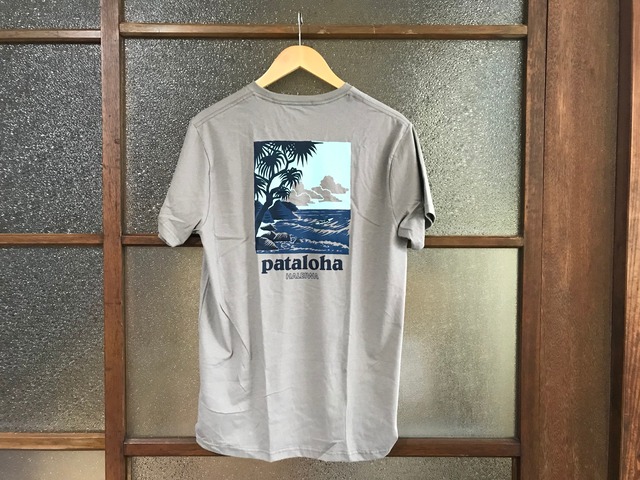 PATAGONIA HALEIWA "PATALOHA" TEE (CHARCOAL)