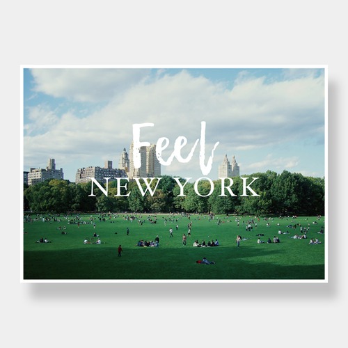 Feel NEW YORK ポスター〈Central Park〉A4