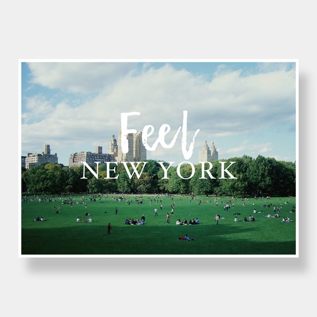 Feel NEW YORK ポスター〈Grand Central Terminal〉A4