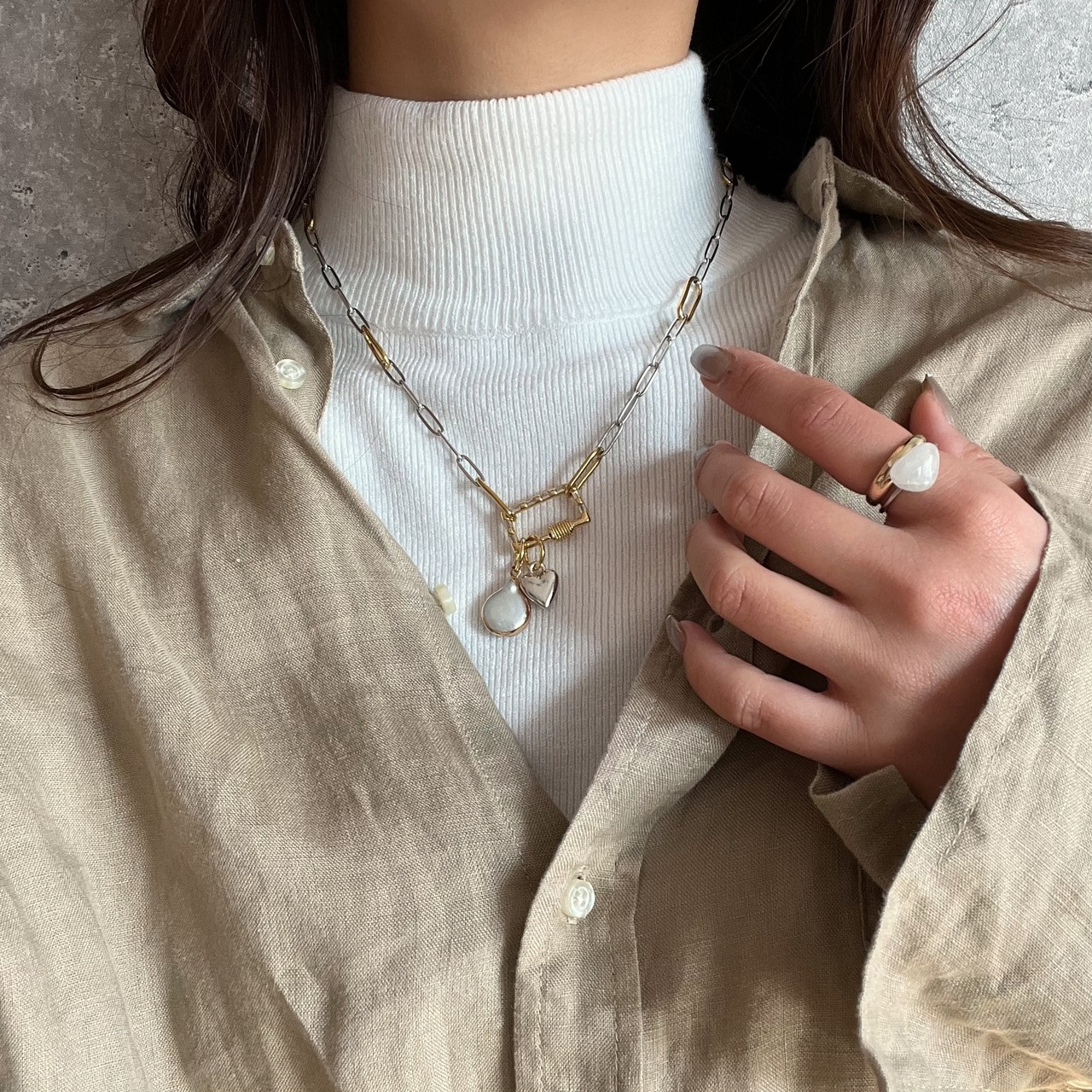 Mix mode necklace［GSN037］