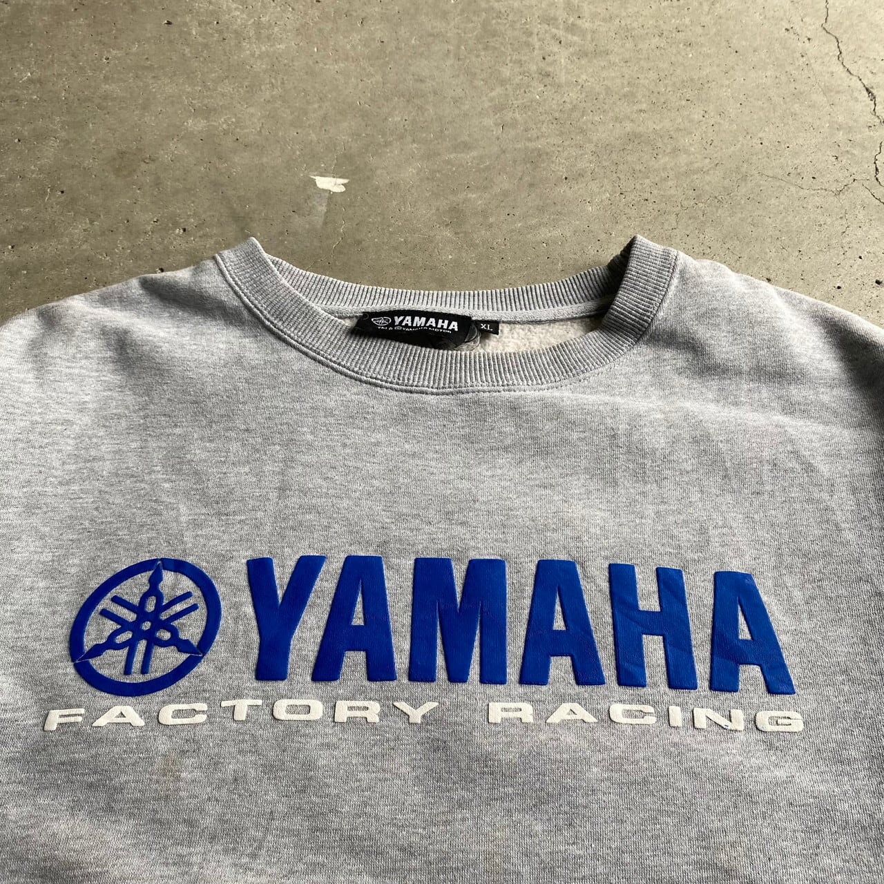 希少 Hanes スウェット YAMAHA ヤマハ ビッグシルエット 黒 XL