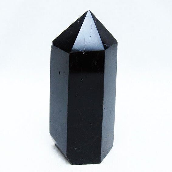 モリオン 黒水晶 六角柱 一点物 142-10796