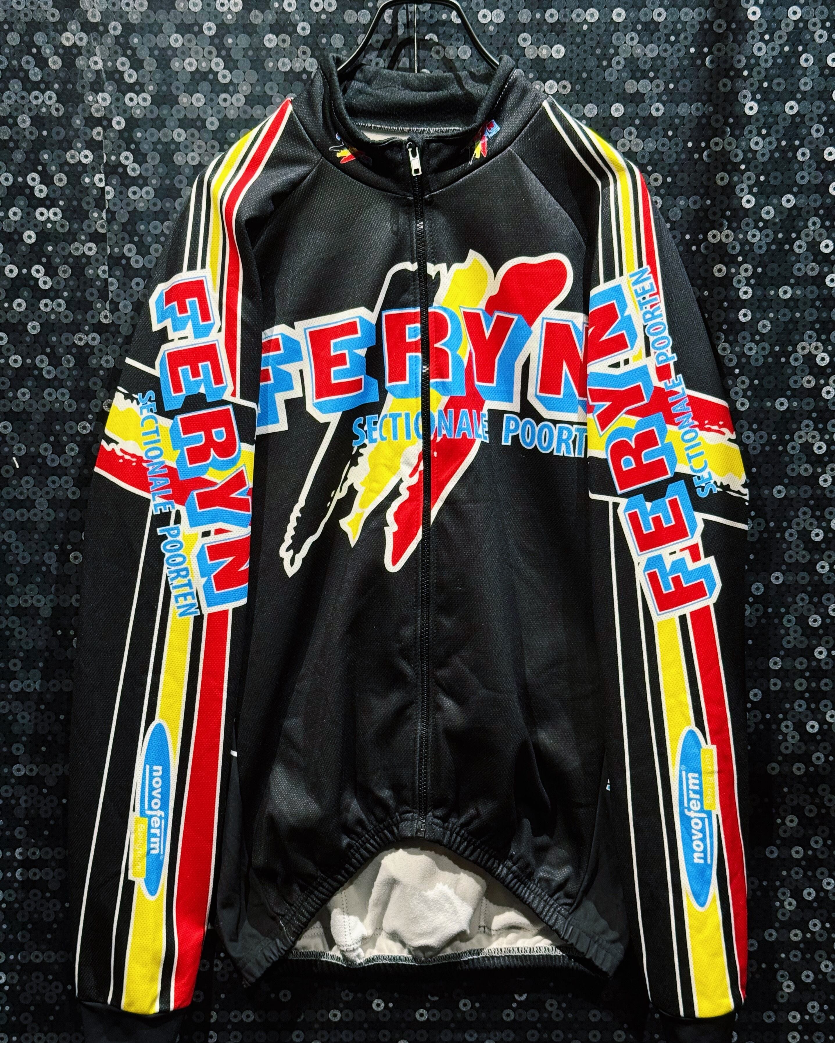 【ÆIEM】"FERYN Sectionale Poorten"vintage Multicolor Cycling Jacket