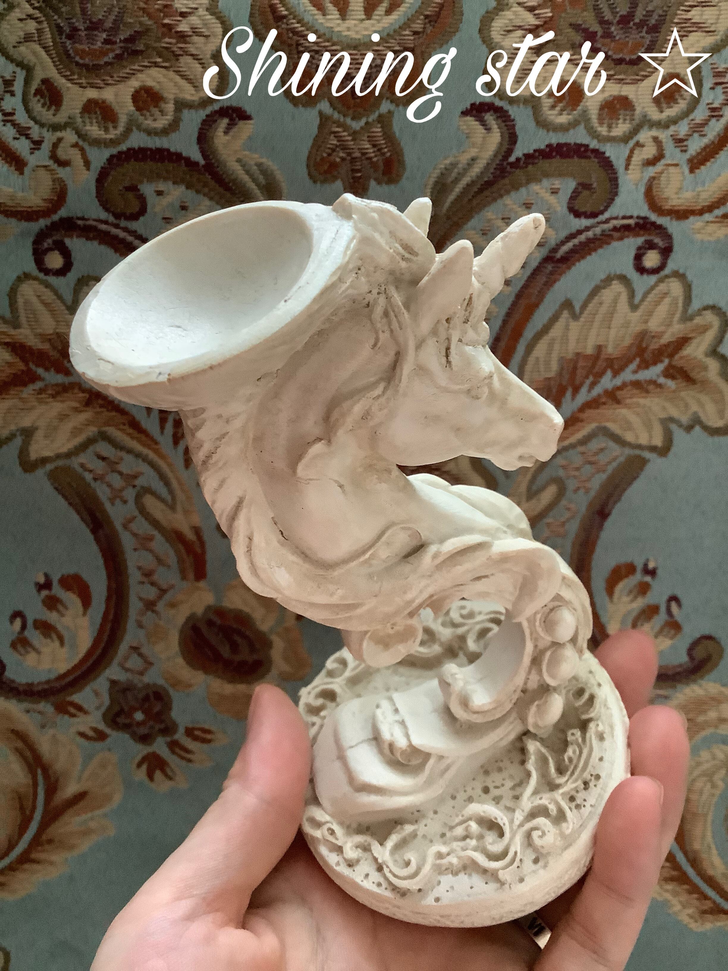 アンティーク調✴︎ユニコーンスフィアスタンド | Pay ID