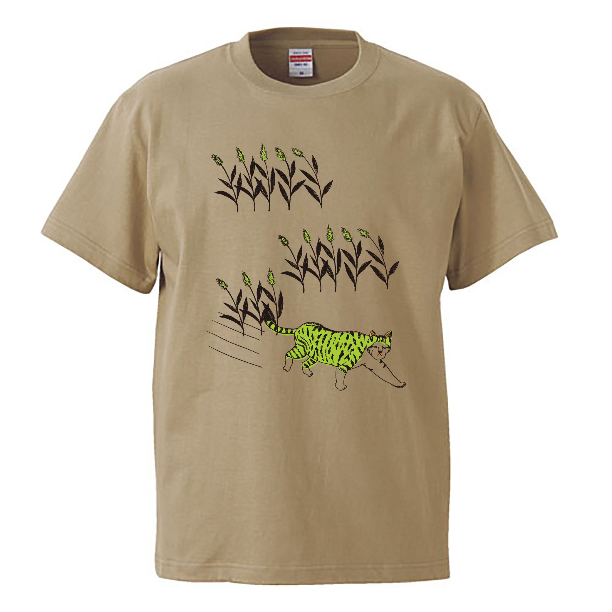 野良猫 / Tシャツ / OKAME /  -WHITE/GRAY/SAND-