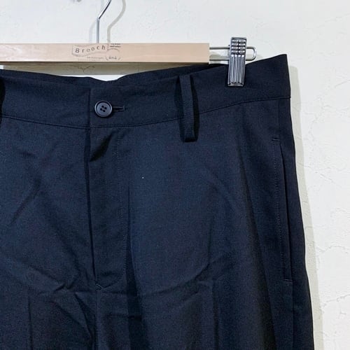 LIMIfeu リミフゥ 定番Wギャバサルエルパンツ S ブラック | ブランド