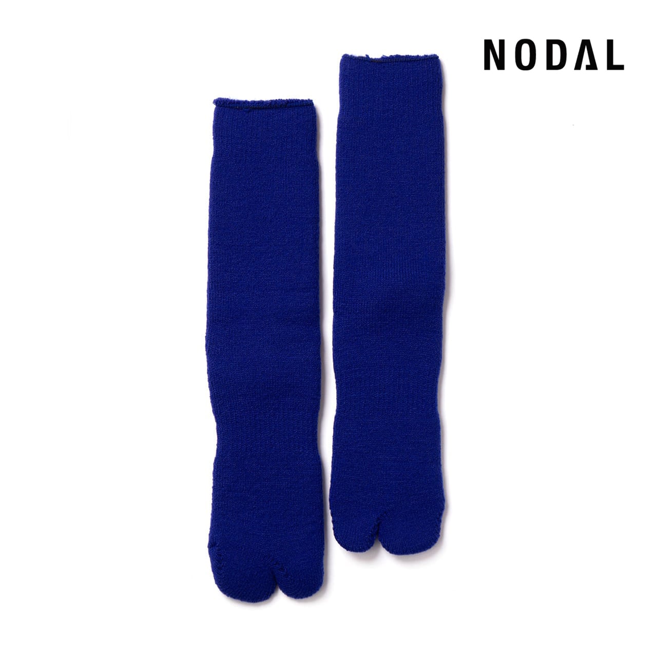 【DM便190円】NODAL Brushed Pile Socks(Royal Blue) 裏起毛のパイルソックス