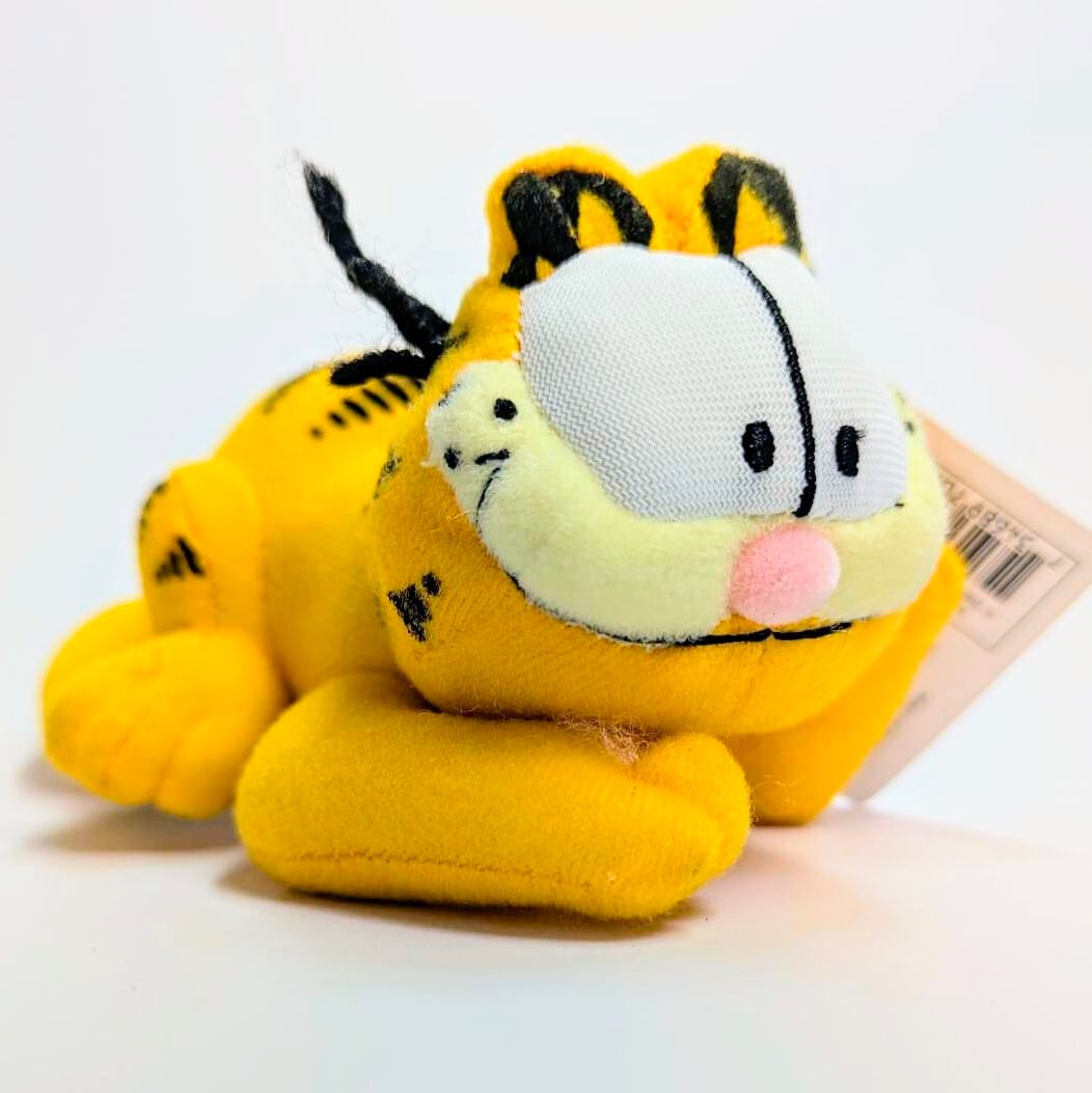 ☆ VINTAGE ☆【ガーフィールド（Garfield）ぬいぐるみキーホルダー】PLUSH KeyHolder 2004年製〚アメリカン雑貨 アメトイ〛
