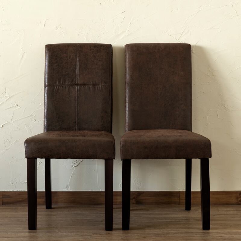 ヴィンテージ風 ダイニングチェア 2脚入り