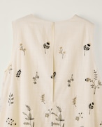 DU260504 Embroidery Cotton One Piece 【Tサイズあり】