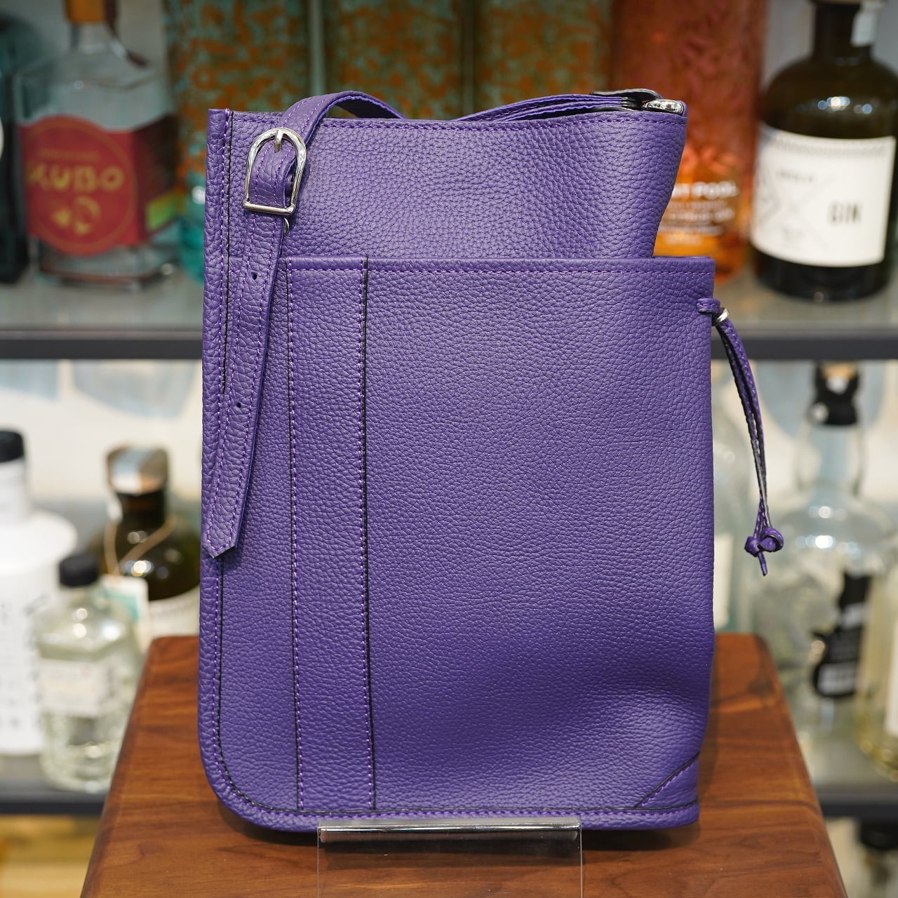 ル・ボナー アンバランス シュランケンカーフ アイリス | CIRCLE