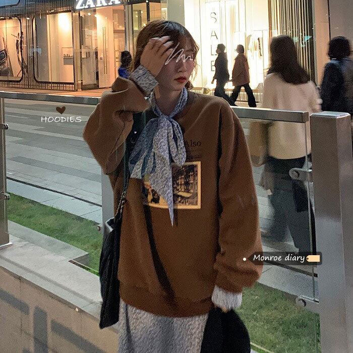 ルーズベルベットジャケット スプリングセーター 春物 モンロー38831560525