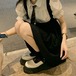 ハイウエストプリーツジャンスカ ・78492