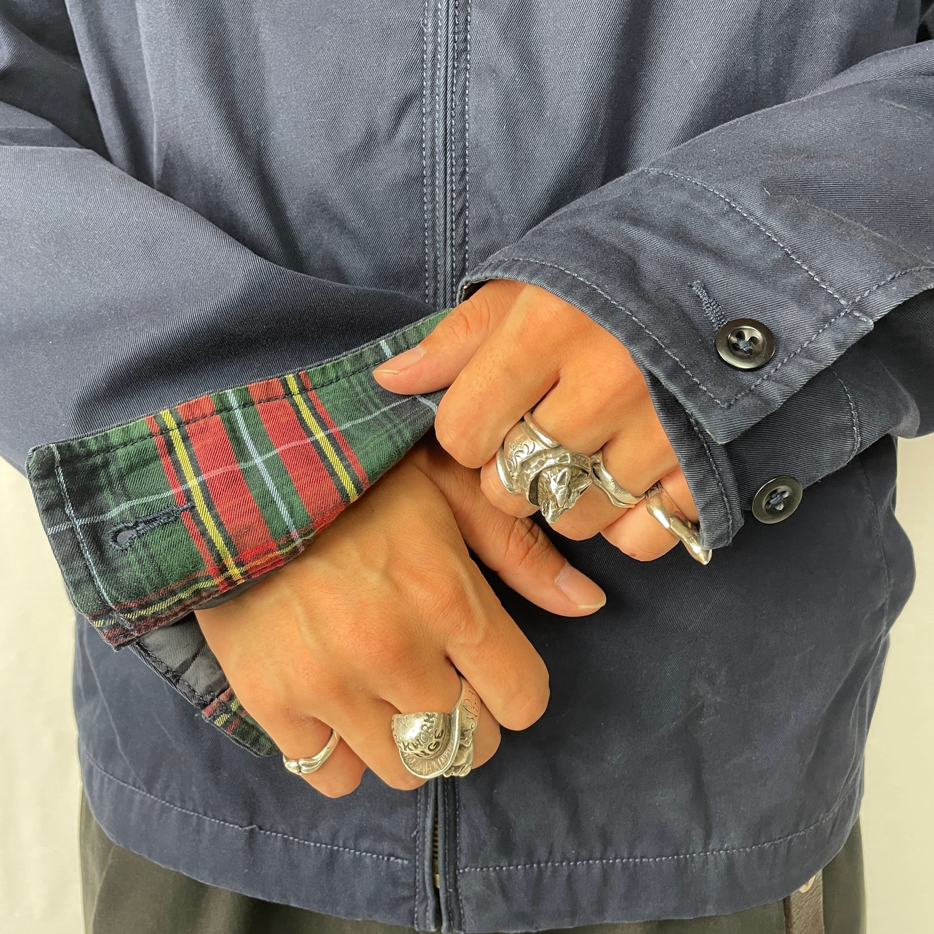 レア！ポロバイラルフローレン　ビンテージ　スイングトップブルゾン　裏チェック レア！ポロバイラルフローレン ビンテージ スイングトップ