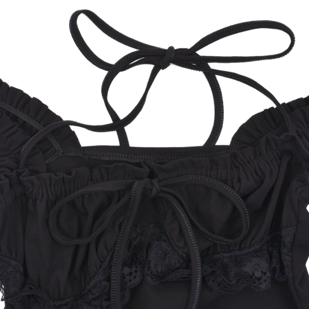 サイドギャザーリボンミニワンピース | VOLCAN&APHRODITE