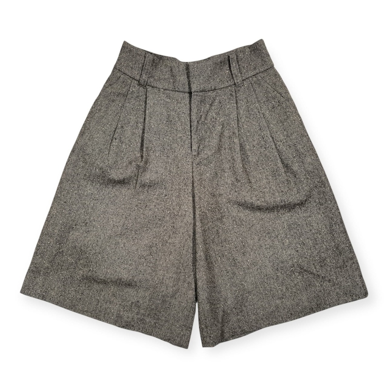 MACPHEE マカフィー TOMORROWLAND トゥモローランド 日本製 ウール ツイード キュロット ショートパンツ サイズ 38 /日本製