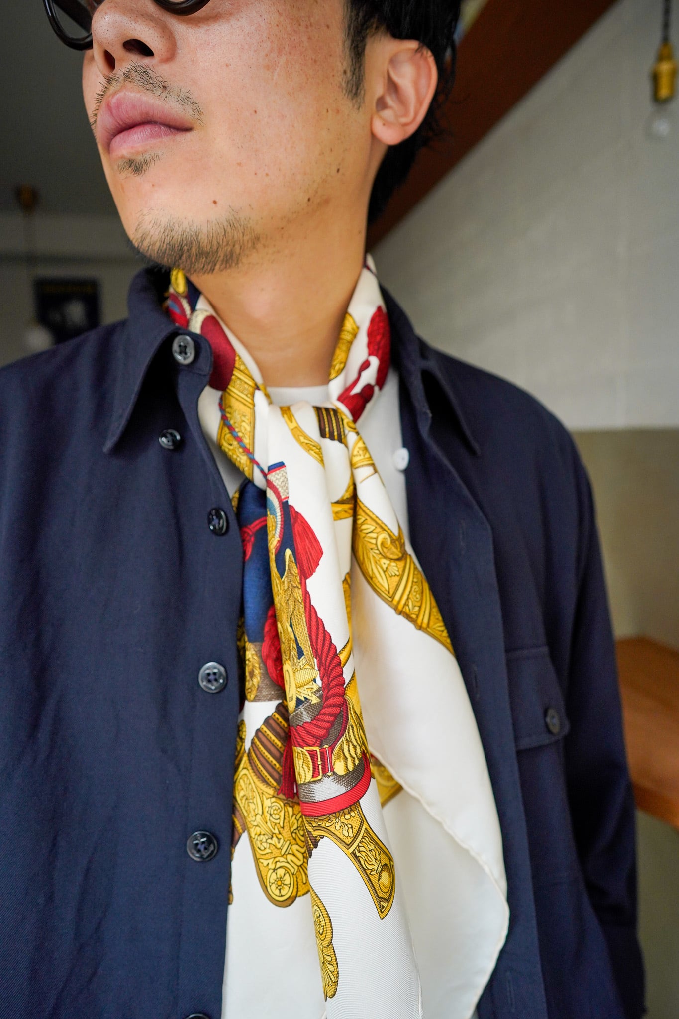 HERMÈS Carre 90 Silk Scarf 