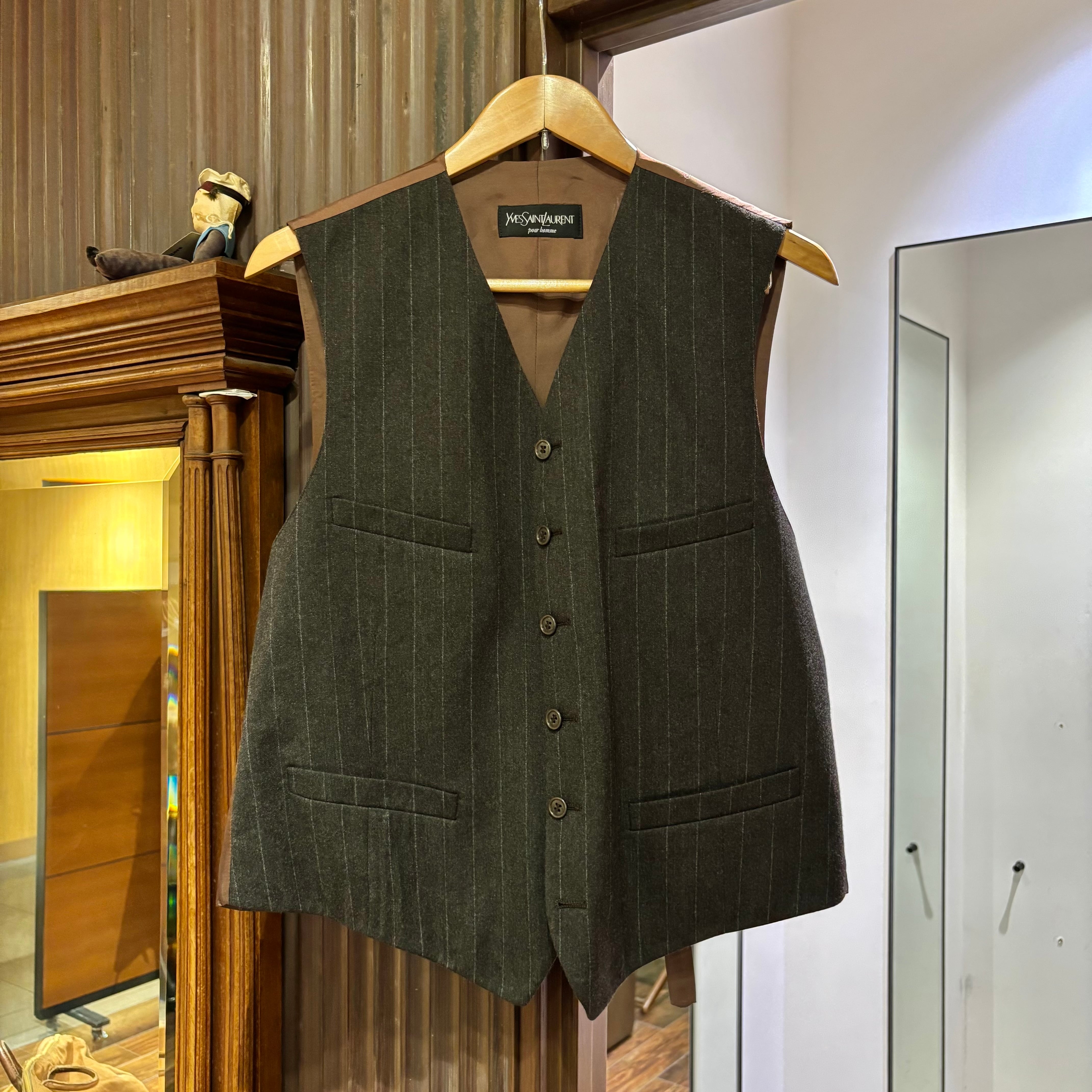 OLD YVES SAINT LAURENT WOOL&CASHMERE VEST | STRAYSHEEP ONLINE