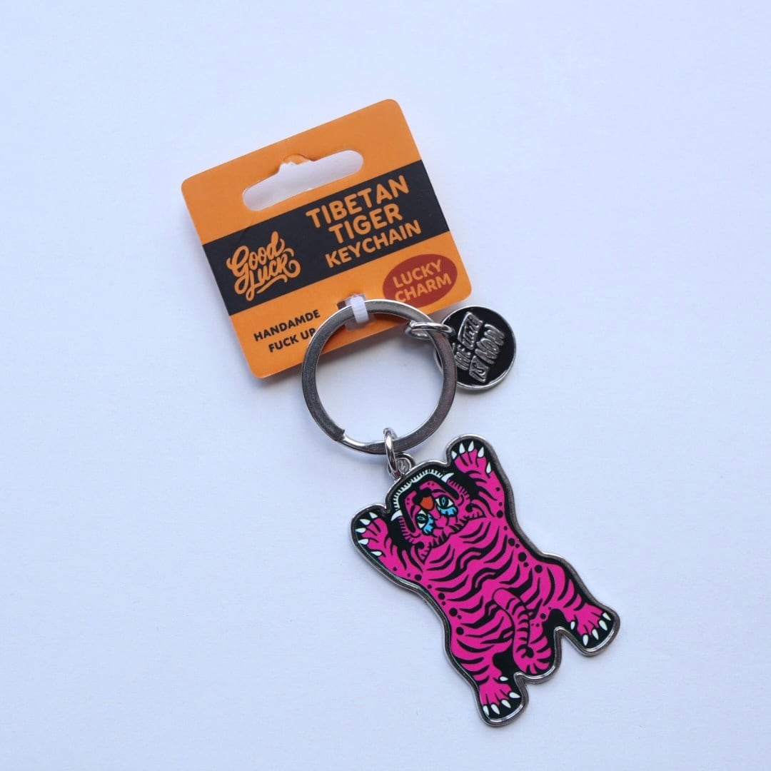 TIBETAN TIGER KEYCHAIN | SPARROWS