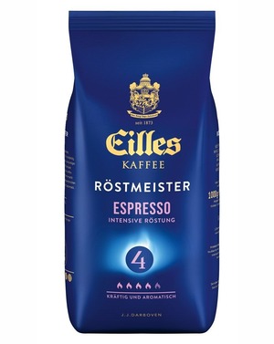 アイレスコーヒー ローストマイスターエスプレッソ 1kg（豆） EILLES KAFFEE RÖSTMEISTER ESPRESSO 1000 G GANZE BOHNEN