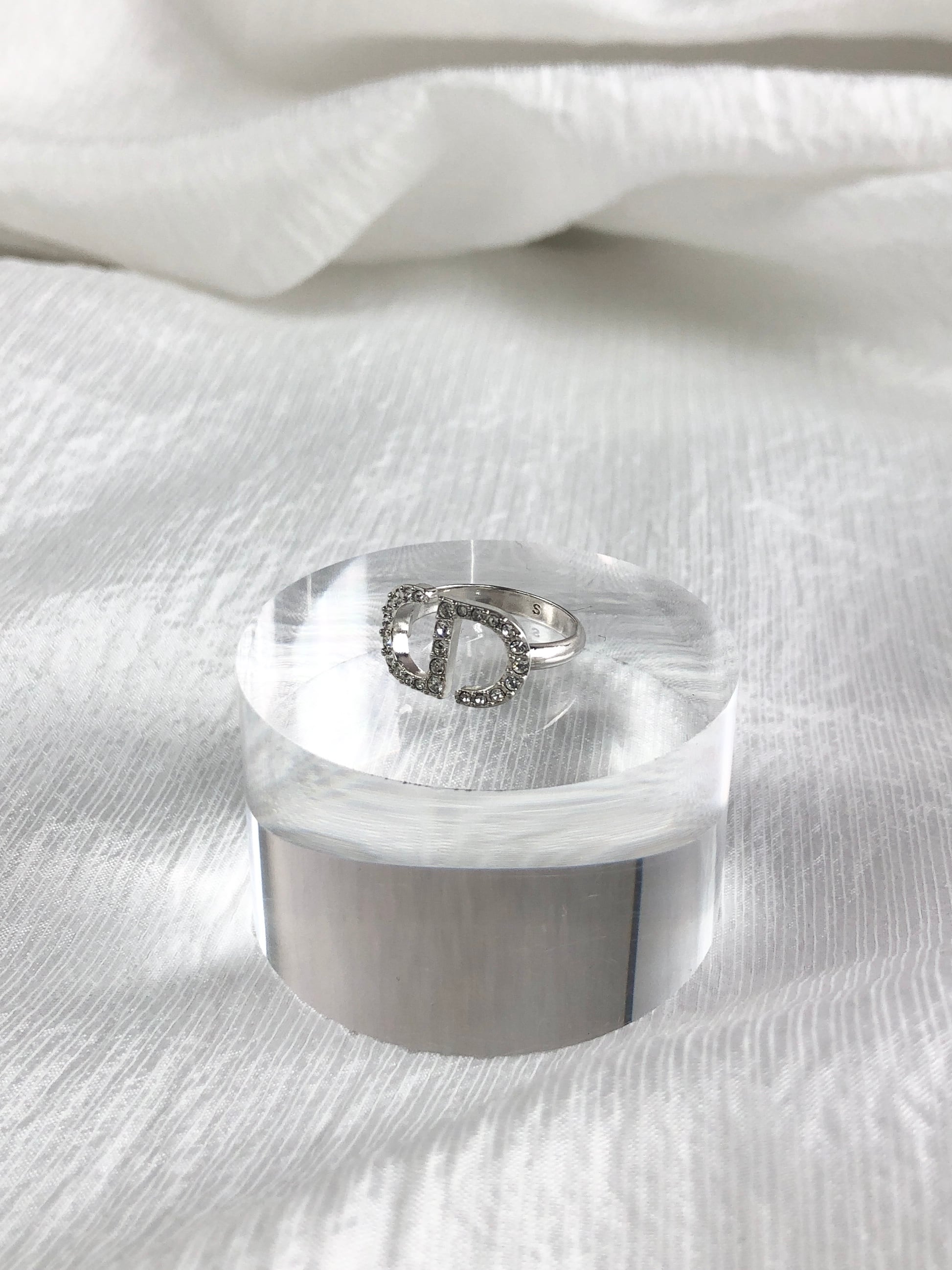 Christian Dior クリスチャン ディオール リング シルバー PETIT CD vintage ヴィンテージ オールド di6pz4