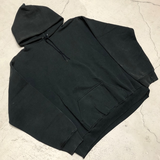 ⊕1990’S DISCUS BLACK SOLID PARKA "2XL"