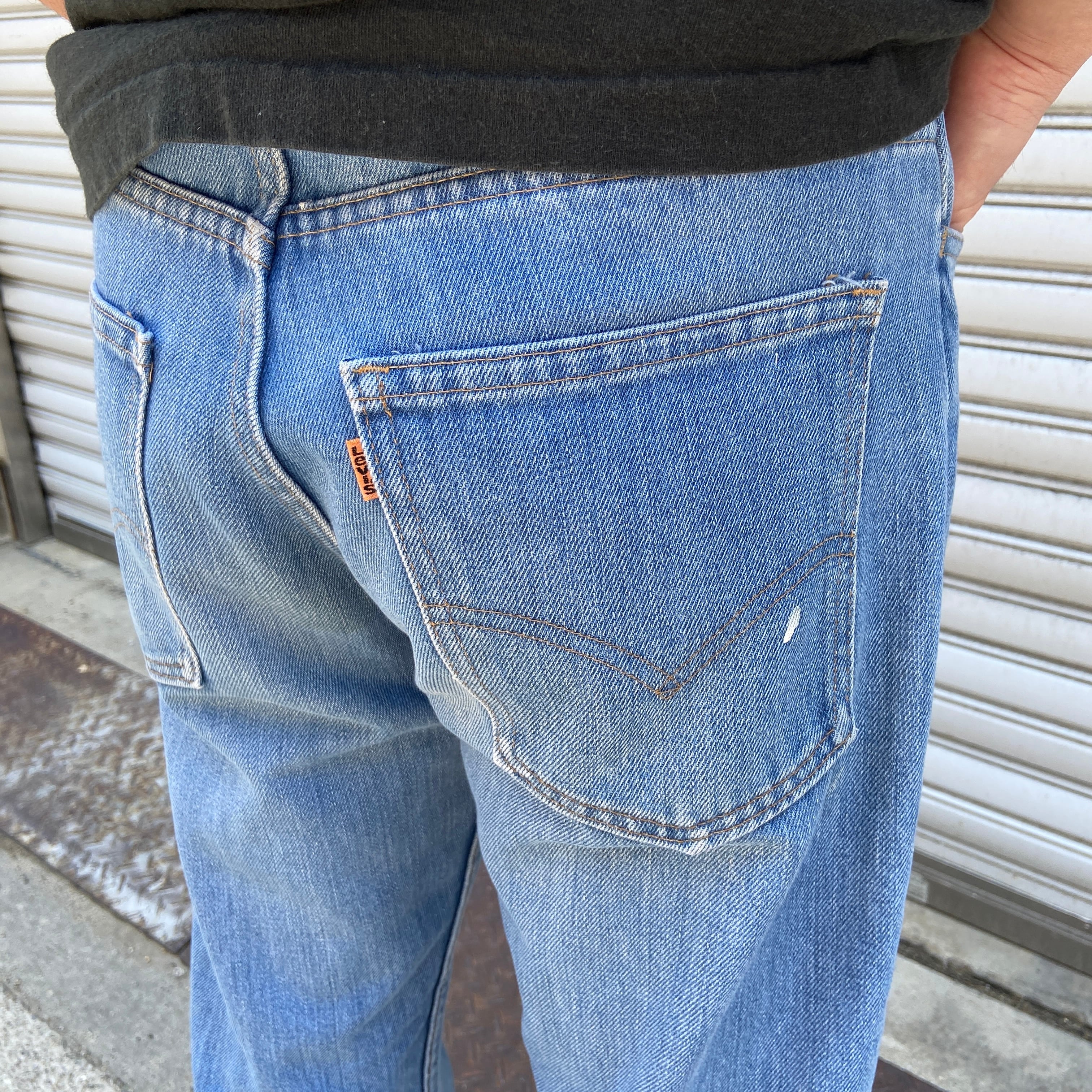 70s Levi's リーバイス 519 オレンジタブ デニムパンツ W33 | 古着屋 Uan