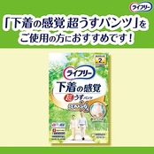 ライフリー ズレずに安心 紙パンツ用尿とりパッド コンパクト 2回吸収 20枚