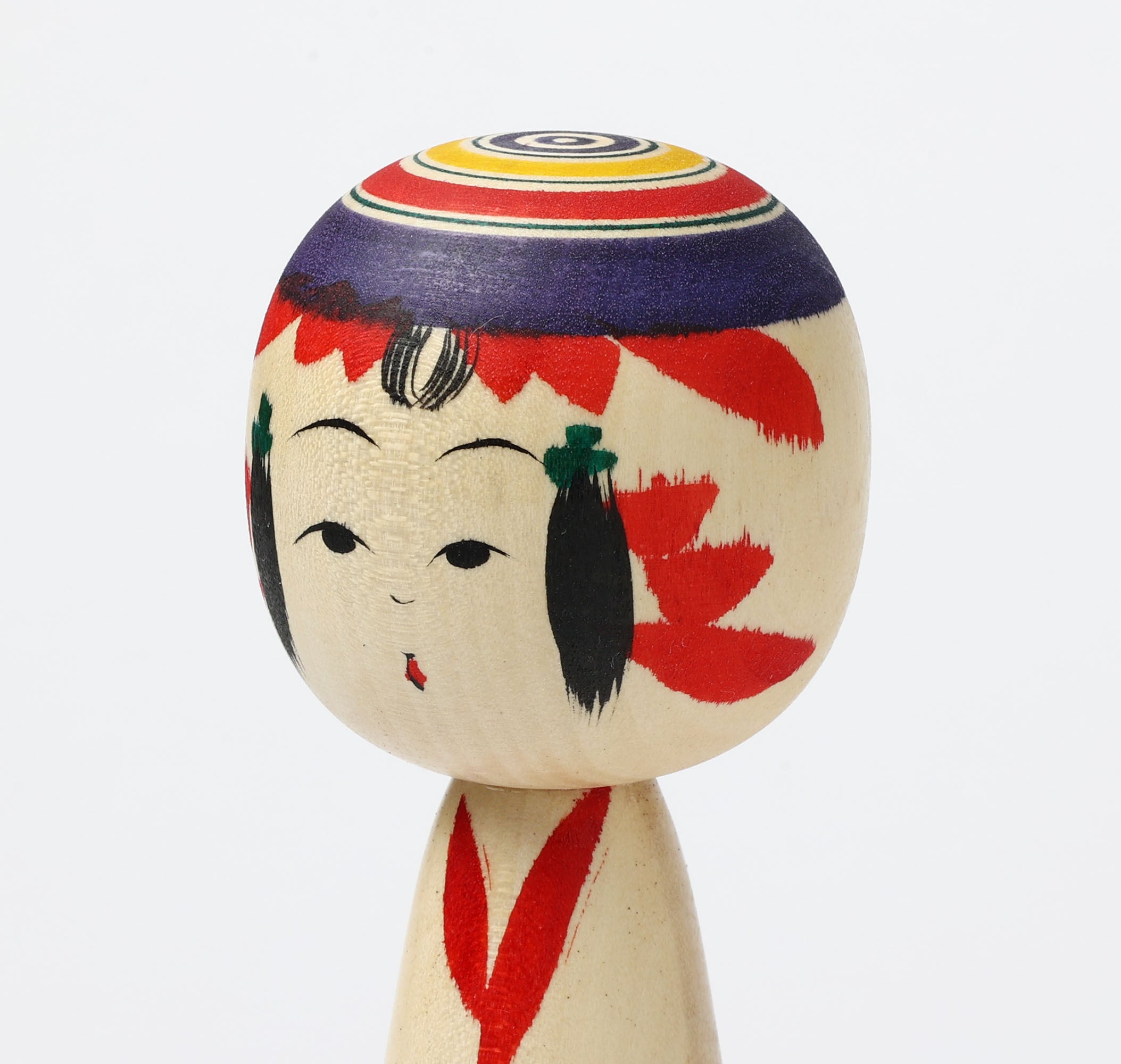 弥治郎こけし Yajiro style kokeshi doll | 池内潮音工人 弥治郎系
