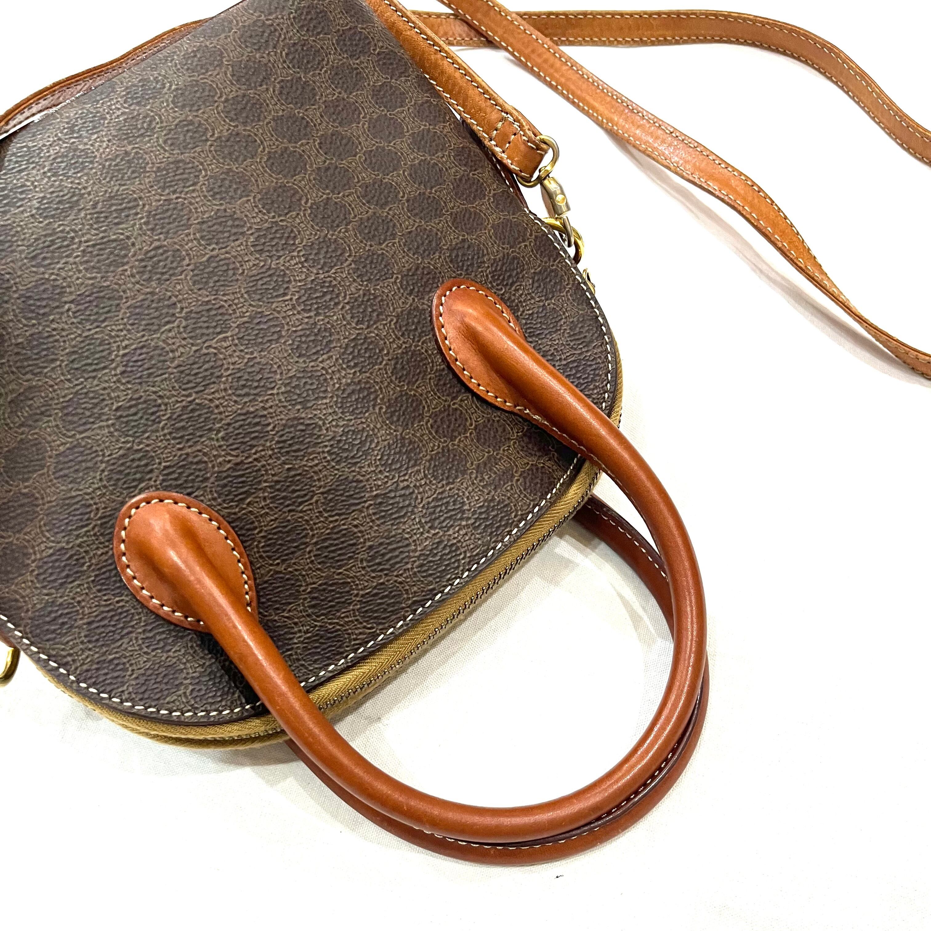 希少デザイン 【CELINE 】ヴィンテージセリーヌ マカダム柄 2way