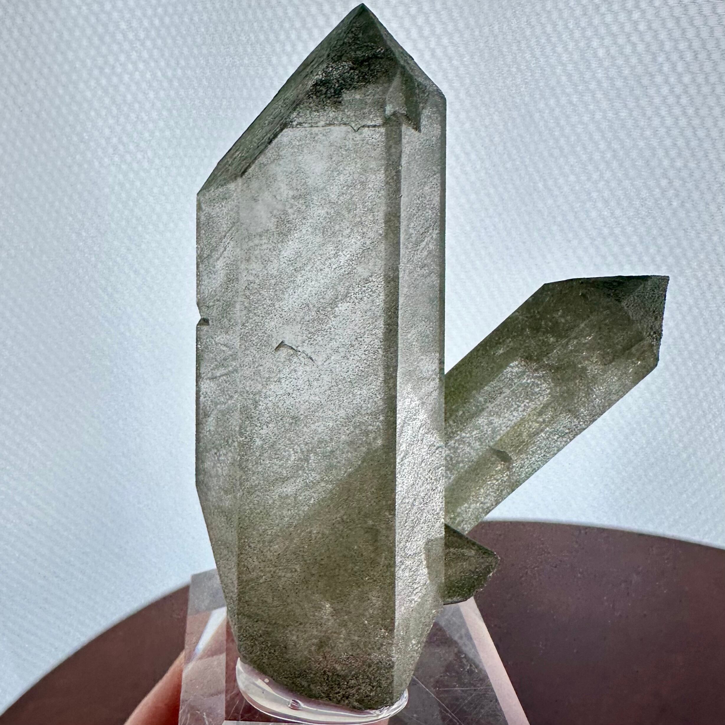 スモーキークォーツ / クローライト【Smoky Quartz with Chlorite