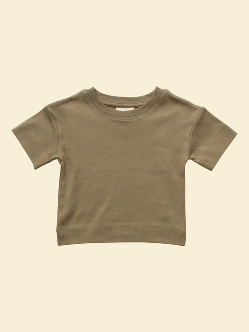 《Last one 1-2y》 Short-sleeve tee｜Moss