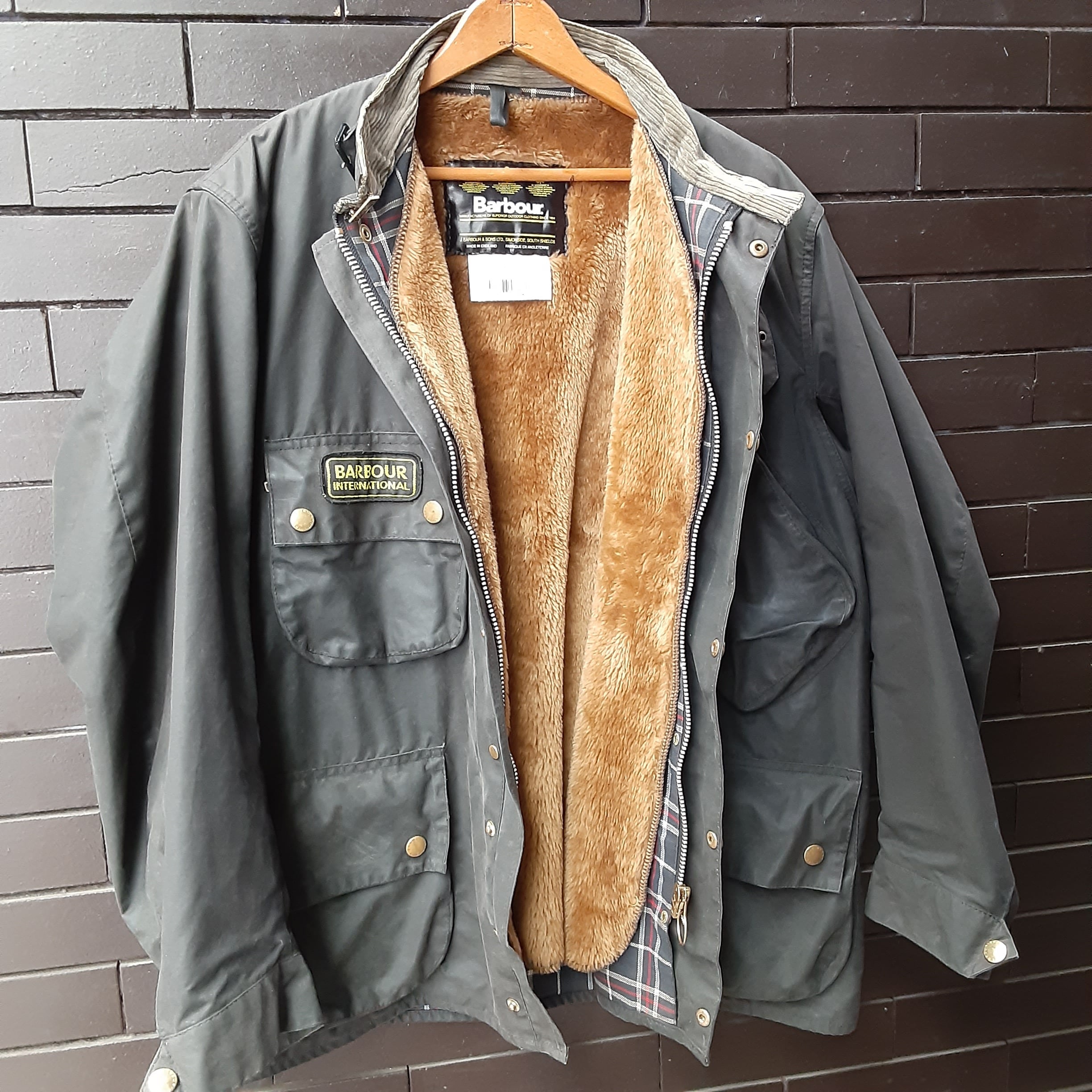 Vintage Barbour INTERNATIONAL オイルドコットン-