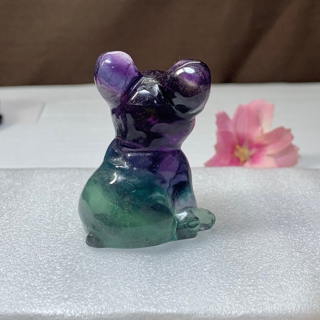 送料込み☆15.フローライト・フレンチブルドッグ