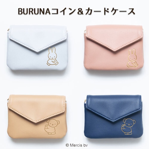 BURUNA パステルコイン＆カードケース