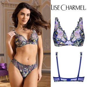 [M14vp] パッドなしハーフカップブラ(B,C) 品番ACM7414 【LISE CHARMEL】【リズシャルメル】【インポートランジェリー】