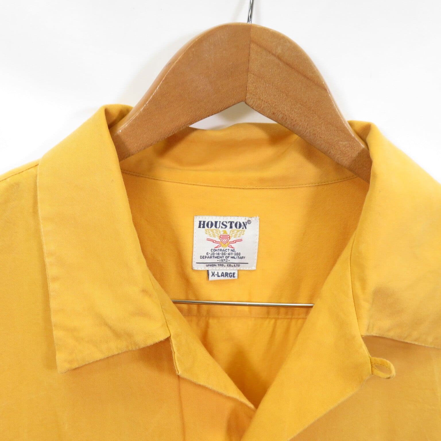 HOUSTON ホットドッグ ボウリングシャツ sizeXL/ヒューストン 0904