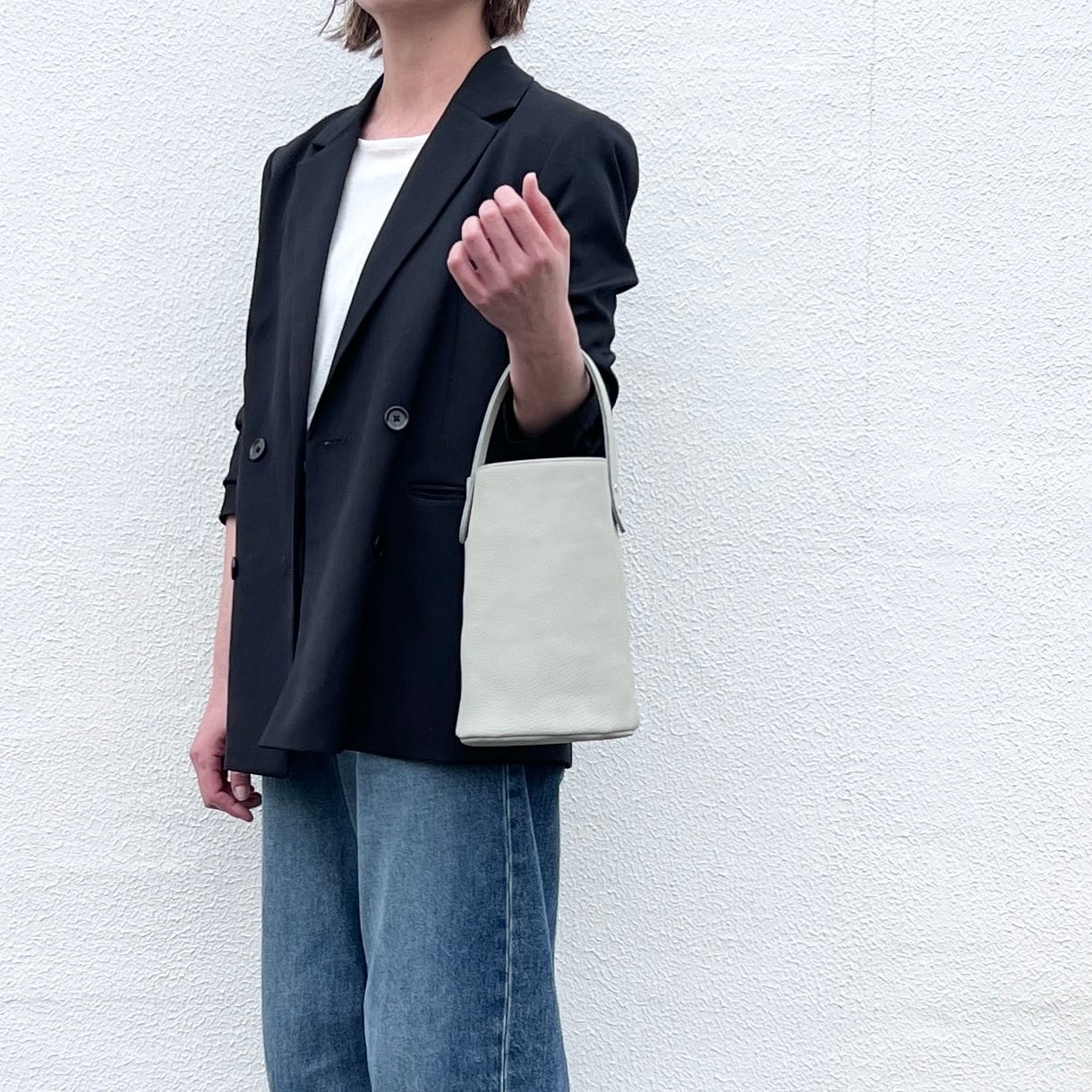 オールレザー バケツバッグSサイズ 本体 | CUSTOM BAG Milih