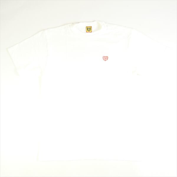 HUMAN MADE 24ss HEART BADGE T-SHIRT WHITE サイズXXL HM27CS002