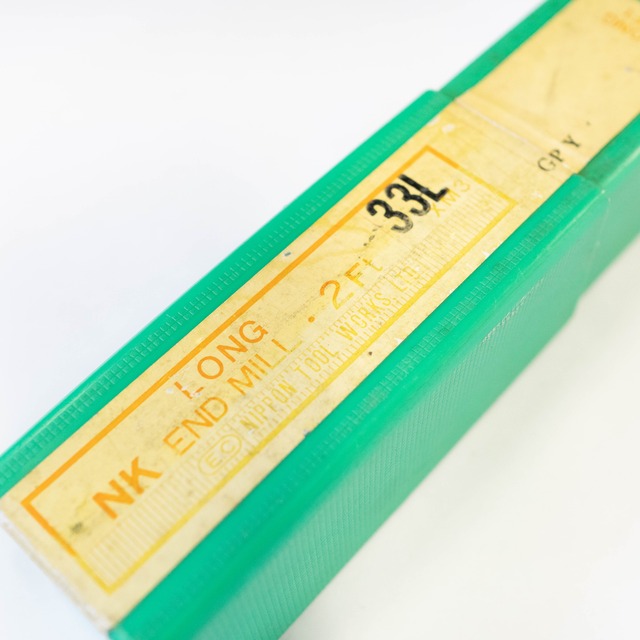 ※全長195 日本工具 NKエンドミル2枚刃ロング Φ33 刃長95 シャンク径32