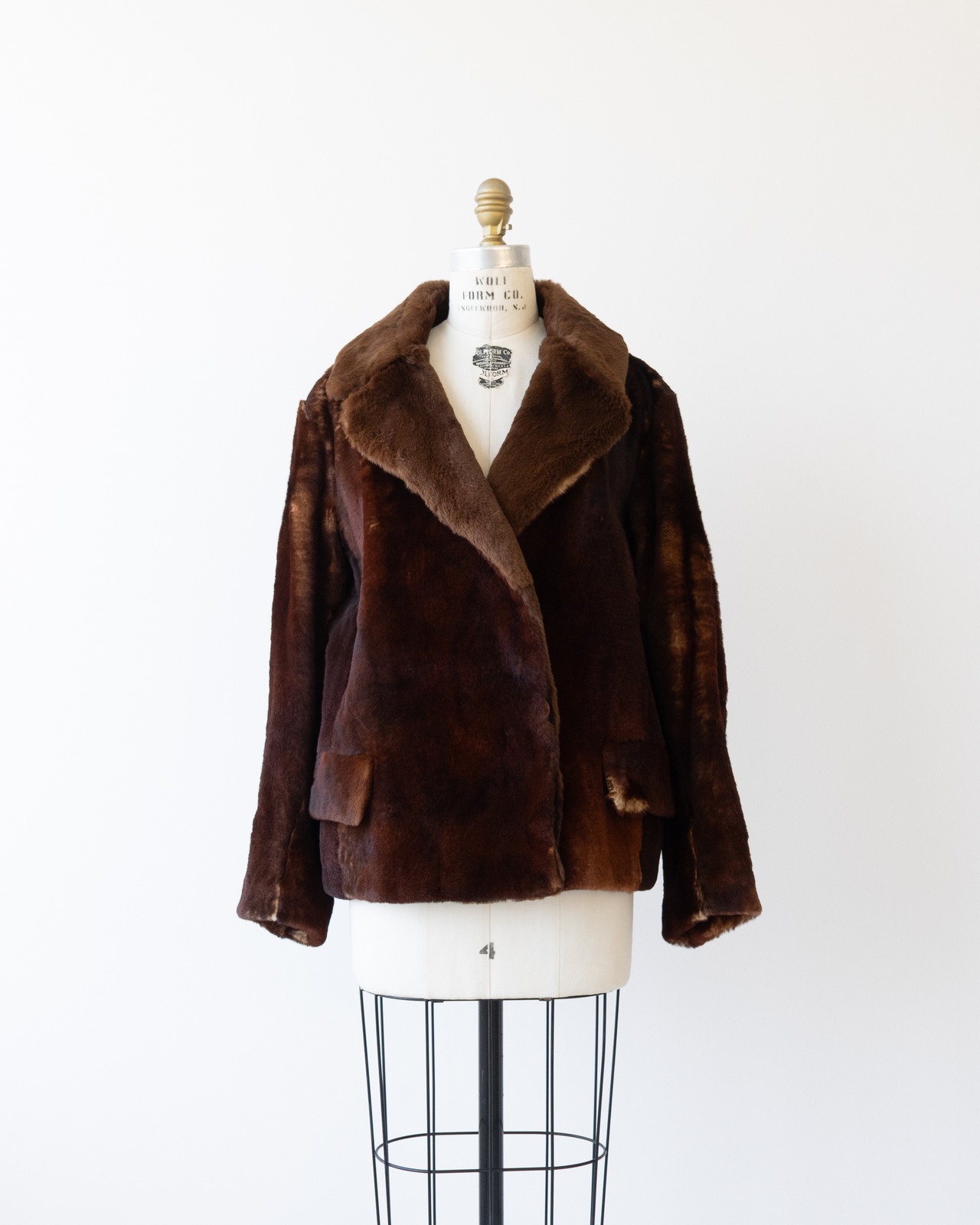 〈DRIES VAN NOTEN〉Fur Jacket