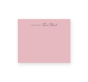 無地 × 濃いピンク系シリーズ| ネイルチップ台紙 アクセサリー台紙 | ncd_pk_2