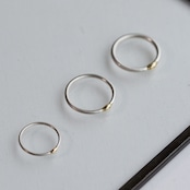 tsunagu 1.0mm (SV/K18) Ring