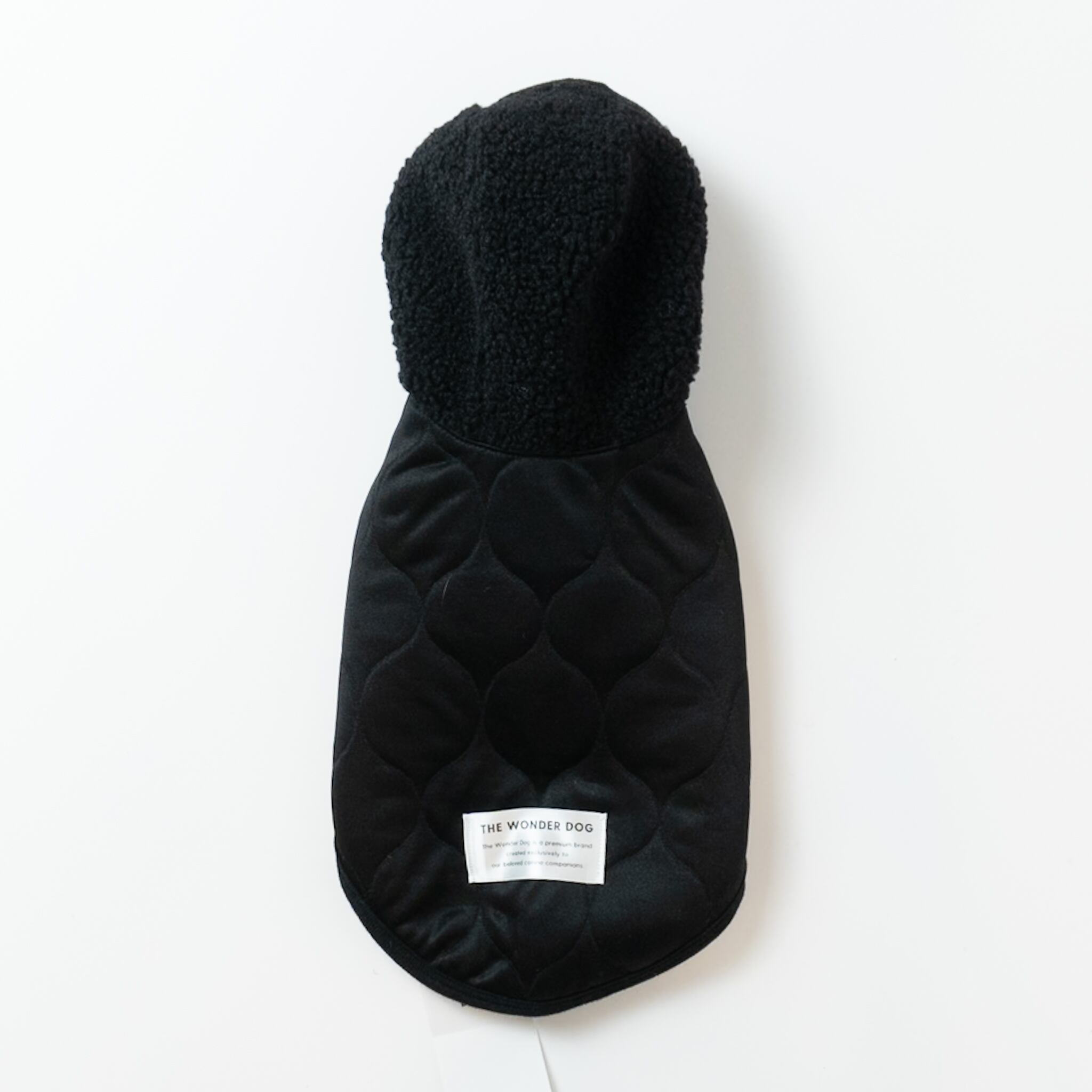 QUILTED VEST キルティングベスト (ブラック) | ミニピンのお洋服 THE