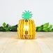 「パイナップル」木製フロアランプ