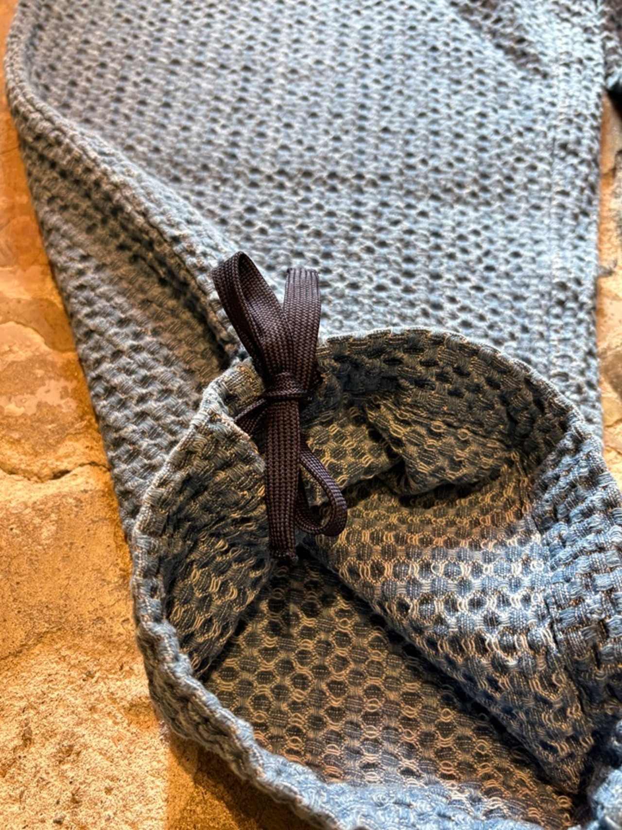 TESS / Jacquard eazy pants / Relax pants / NAVY - 5