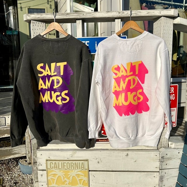 再販！SALT&MUGSクルースウェット¥10000+tax(¥11000)