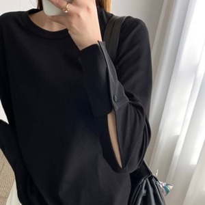 ロングカフス長袖Ｔシャツ　A1596