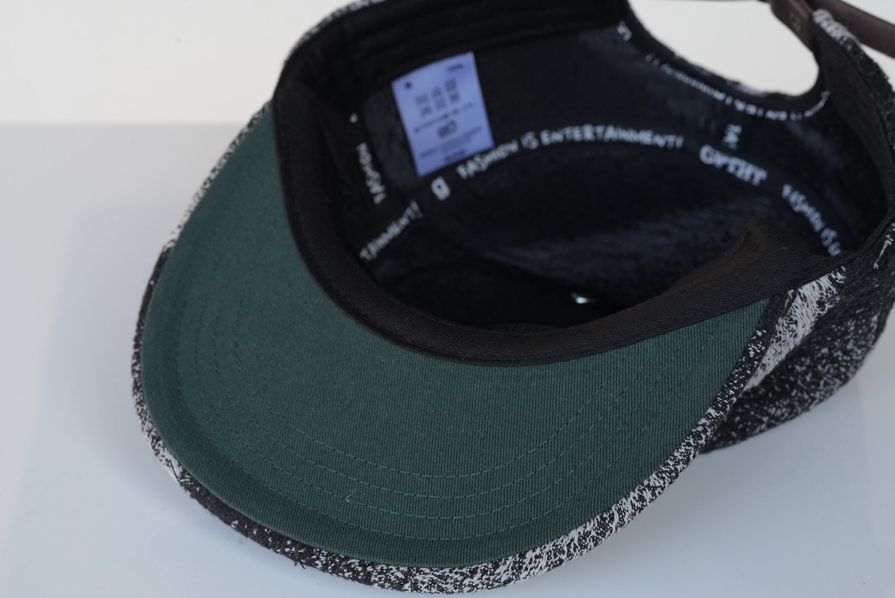 【gifthatオリジナル】クラッシュデニム　ピルボックス　キャップ